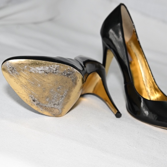 Ted Baker Black Patent Leather Pumps - Picture 4 of 14